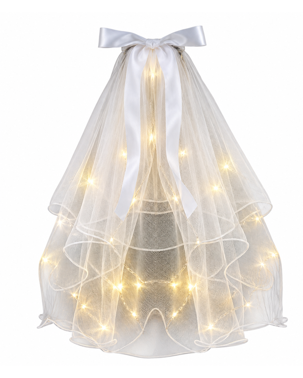 VELO DE NOVIA CON LUCES