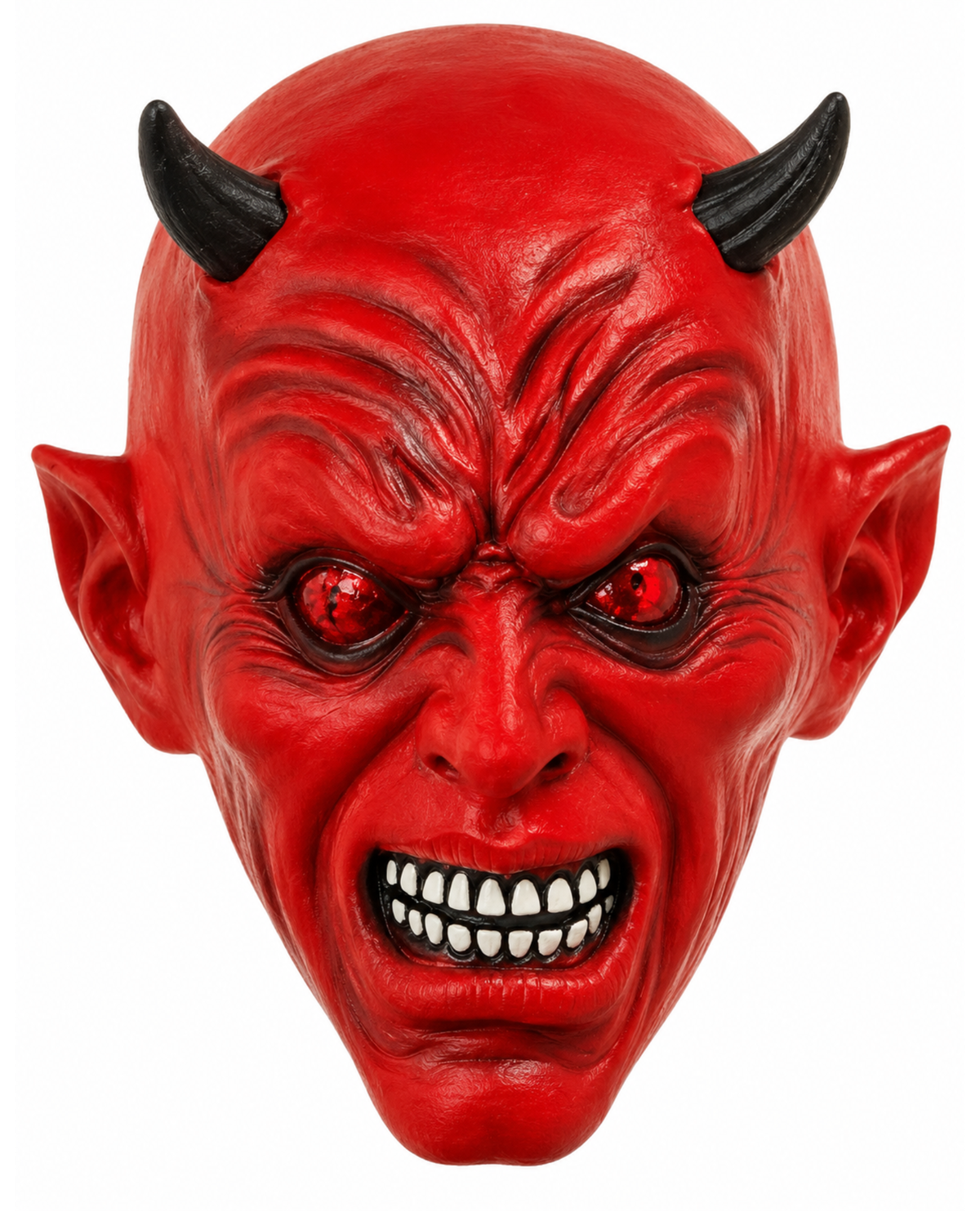MASCARA DIABLO ROJO EN LATEX PARA ADULTO