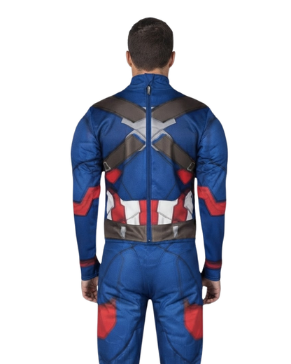 CAPITAN AMERICANO ALCOLCHADO CABALLERO