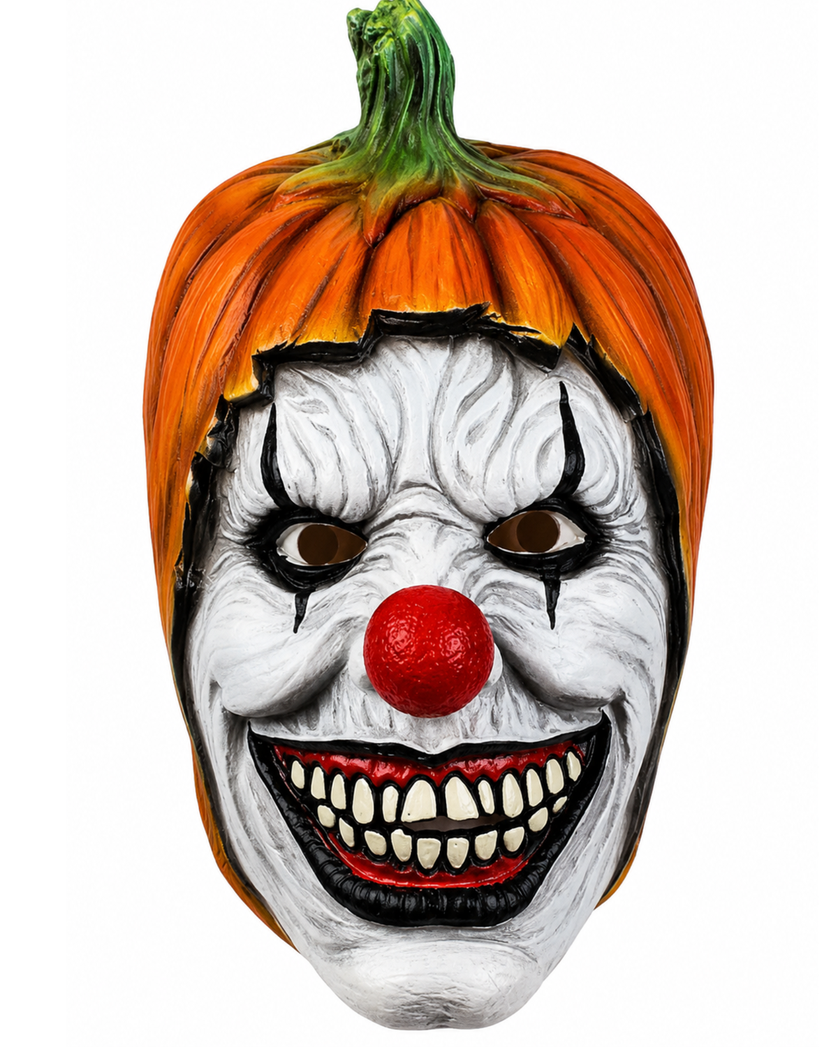 MASCARA PAYASO CON CALABAZA EN LATEX PARA ADULTO