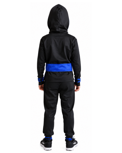 NINJA AZUL CON NEGRO