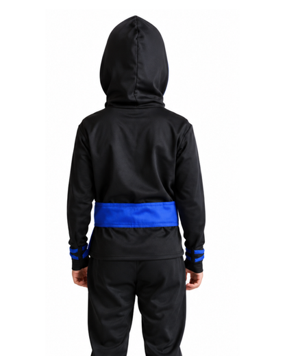 NINJA AZUL CON NEGRO