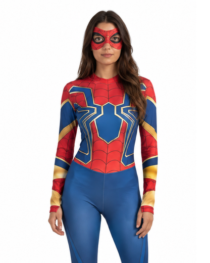MUJER ARACNIDA TITAN EN LICRA
